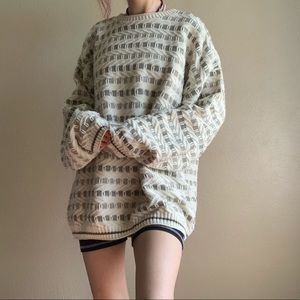 vintage oversized sweater